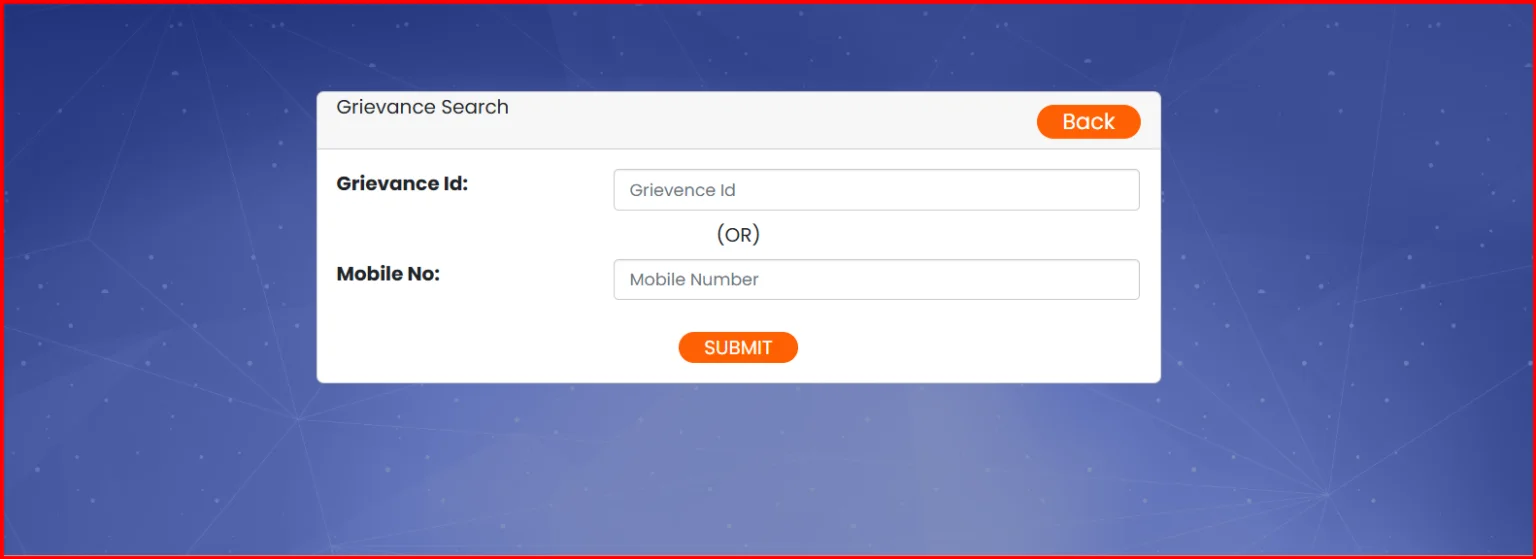 Search Grievance Status by Grievance ID